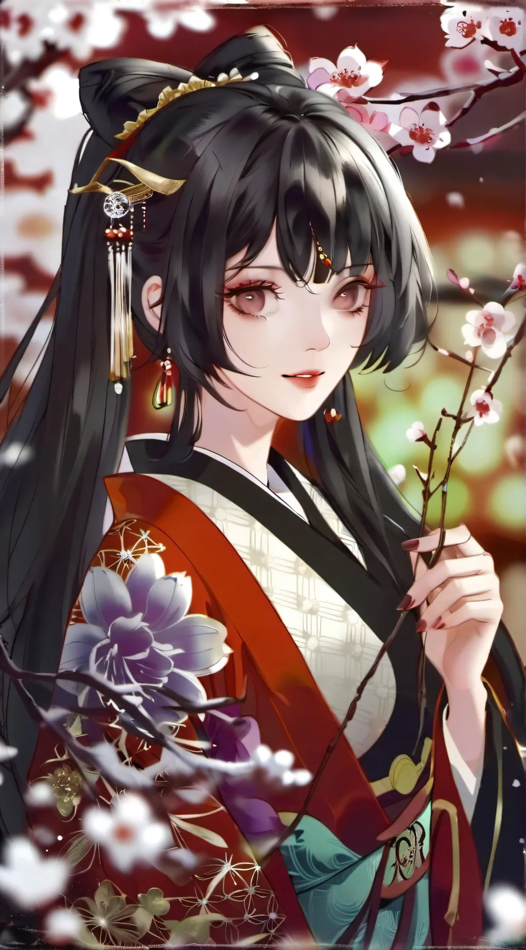 ai character: obamitsu background