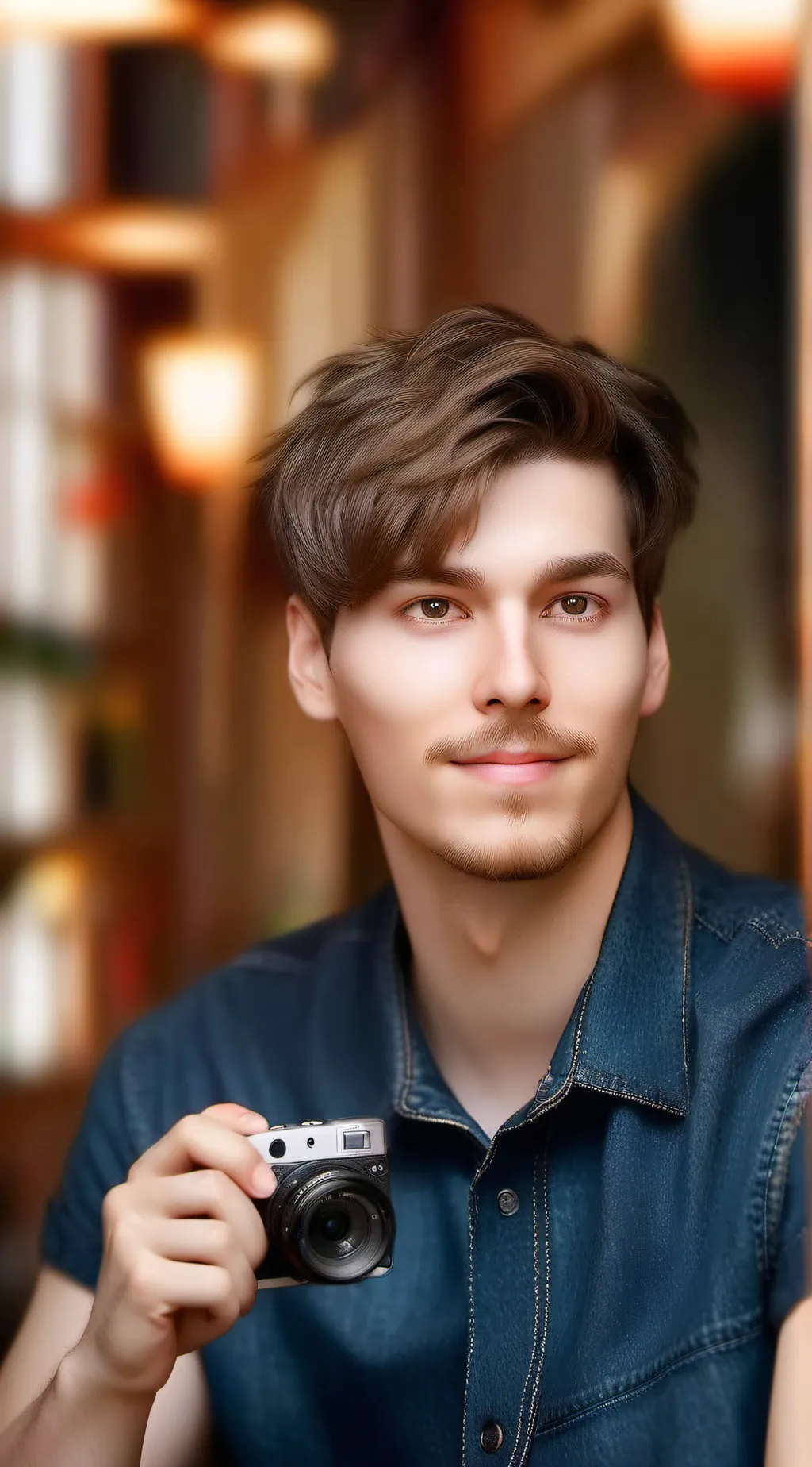 ai character: Mr beast  background