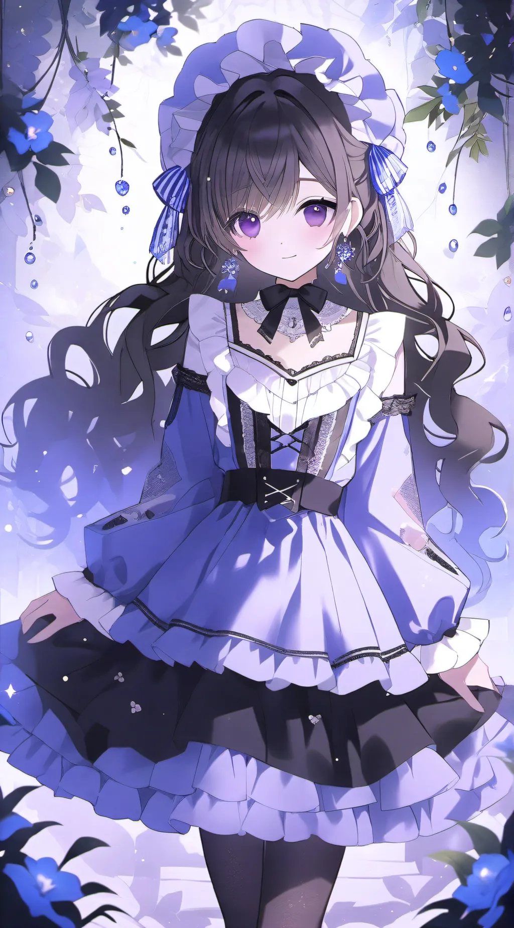 ai character: Nick and Luna background