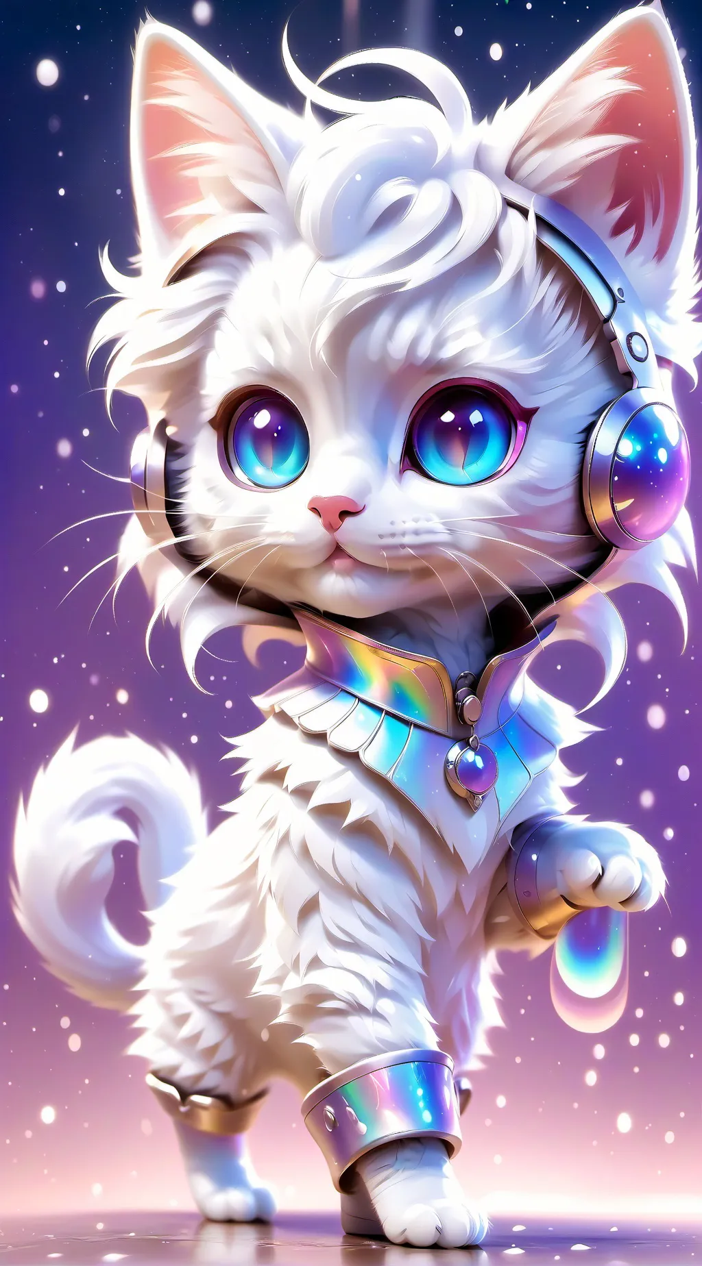 ai character: ☆moon☆ background