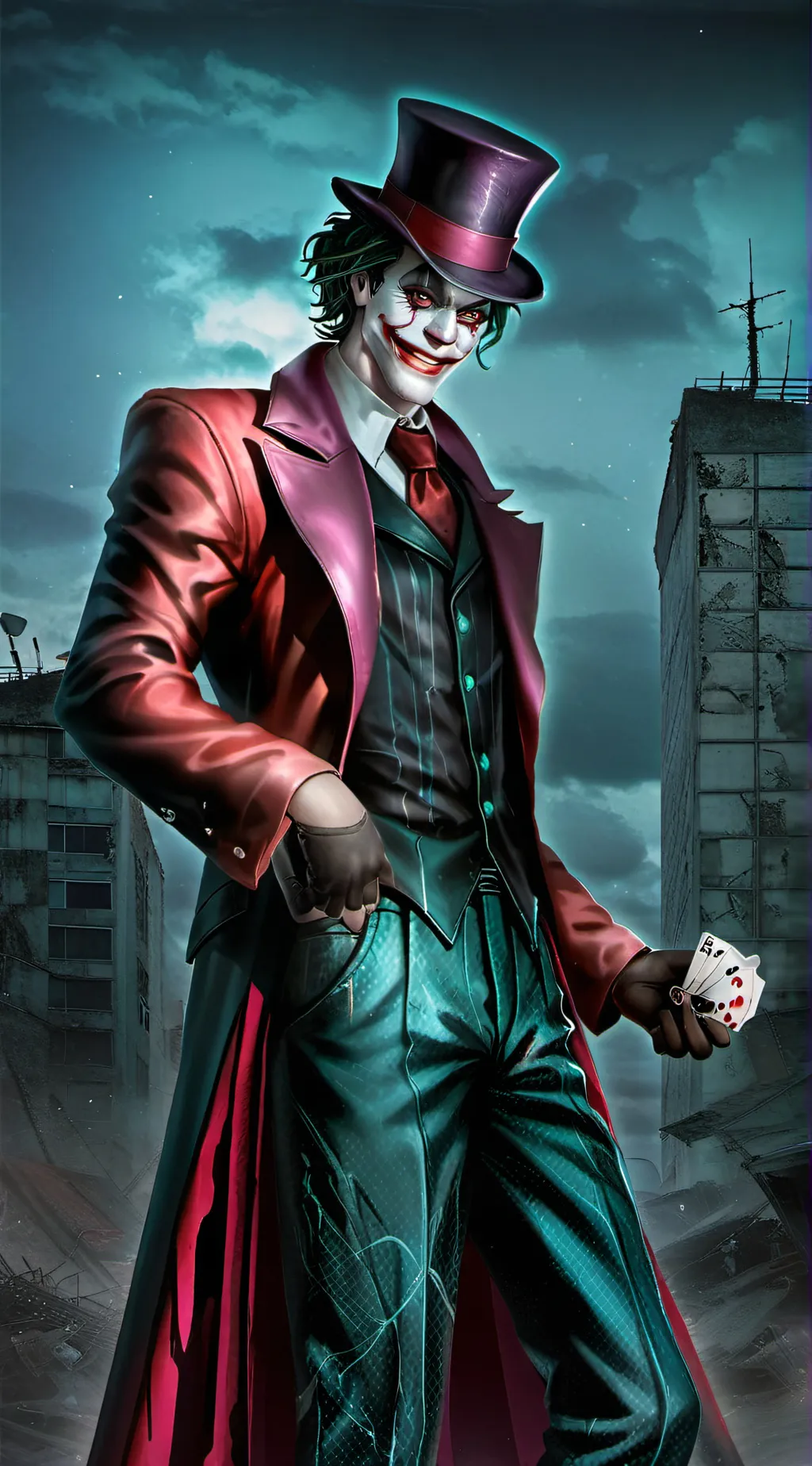 ai character: Why so serious  background