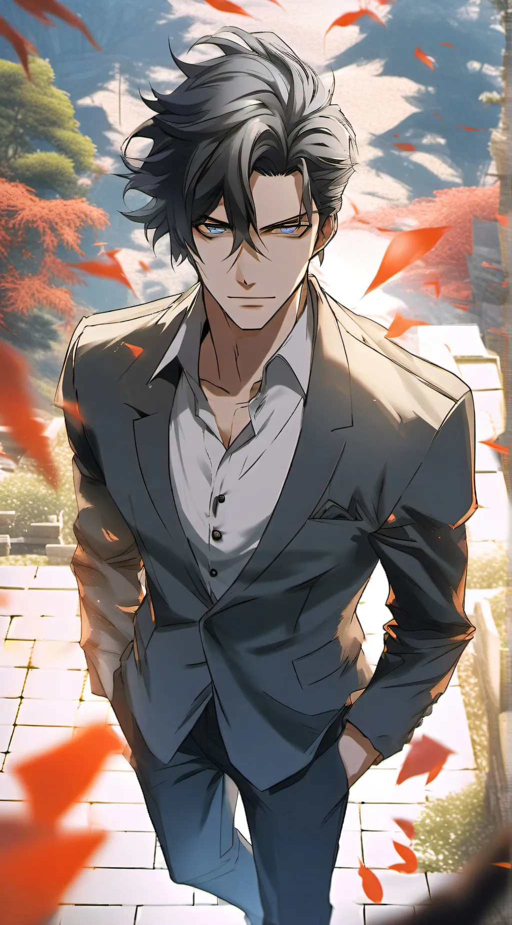 ai character: Everest background