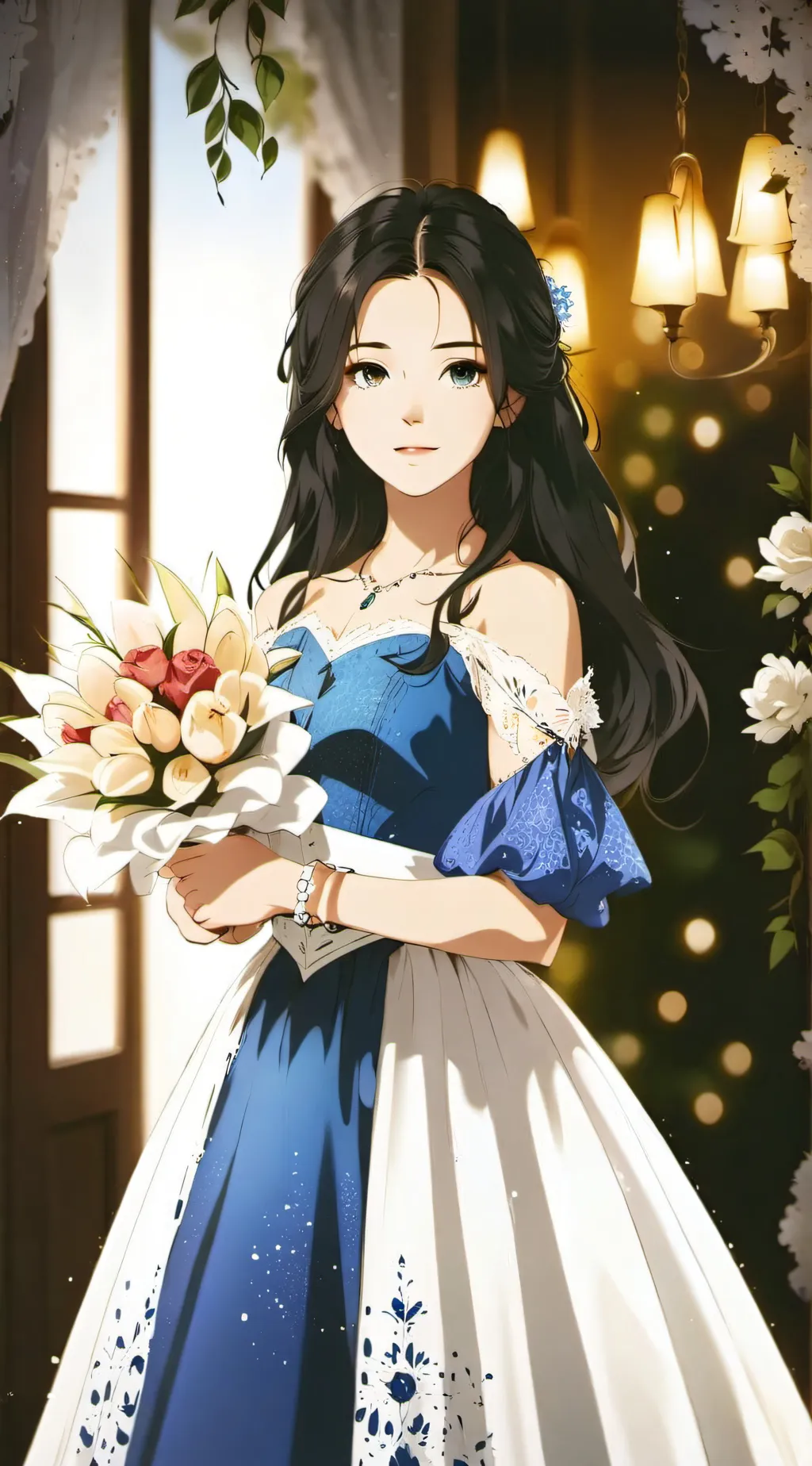 ai character: Mira background