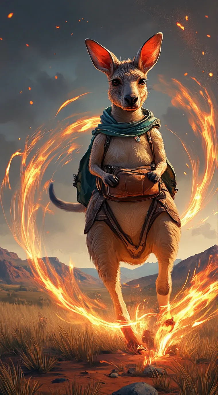 ai character: Aurora background