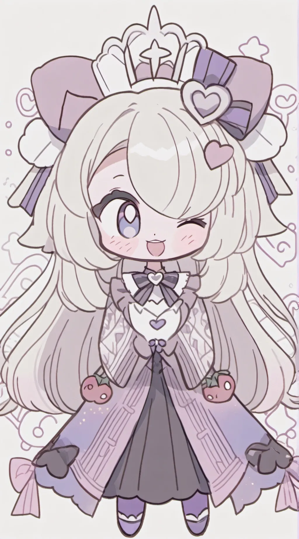 ai character: sylveon background