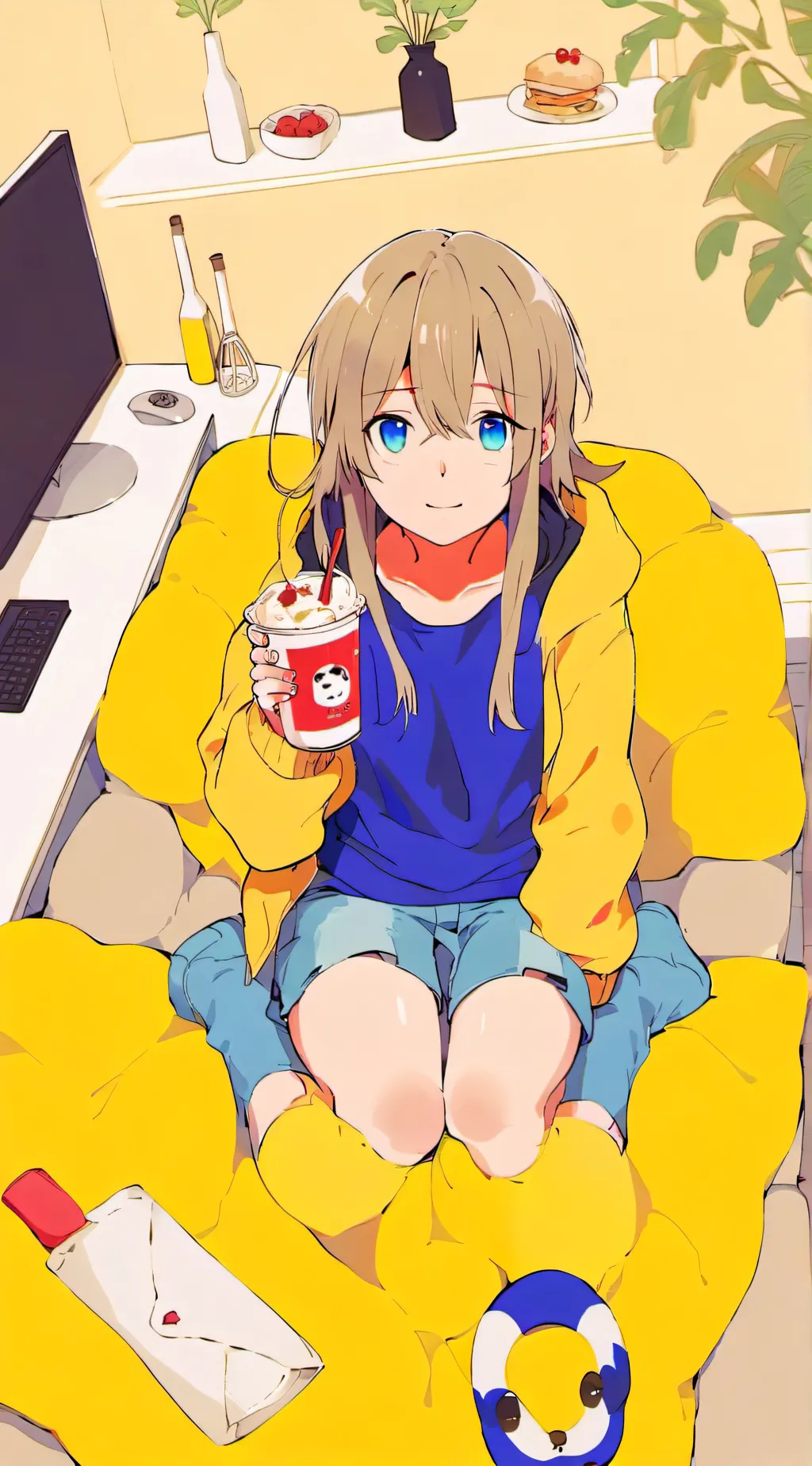 ai character: Anime lover (Akio) background