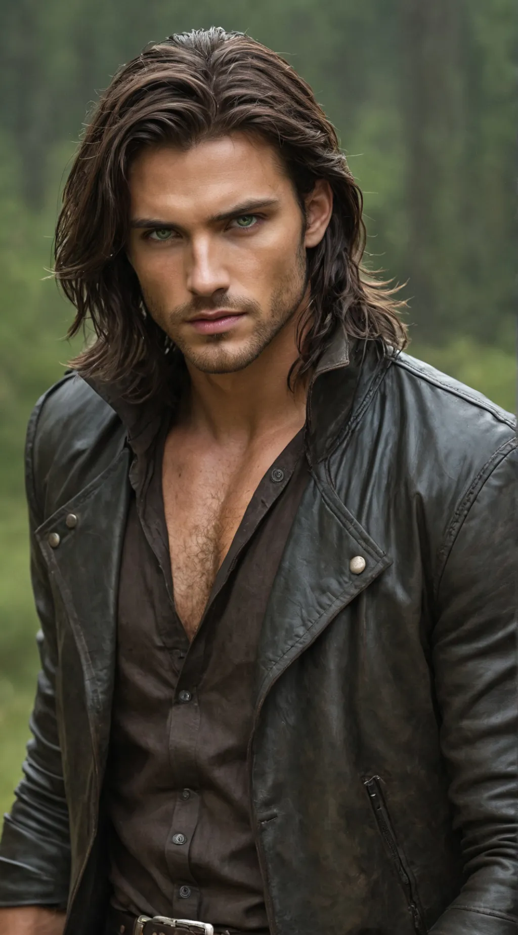 ai character: Morgan  background