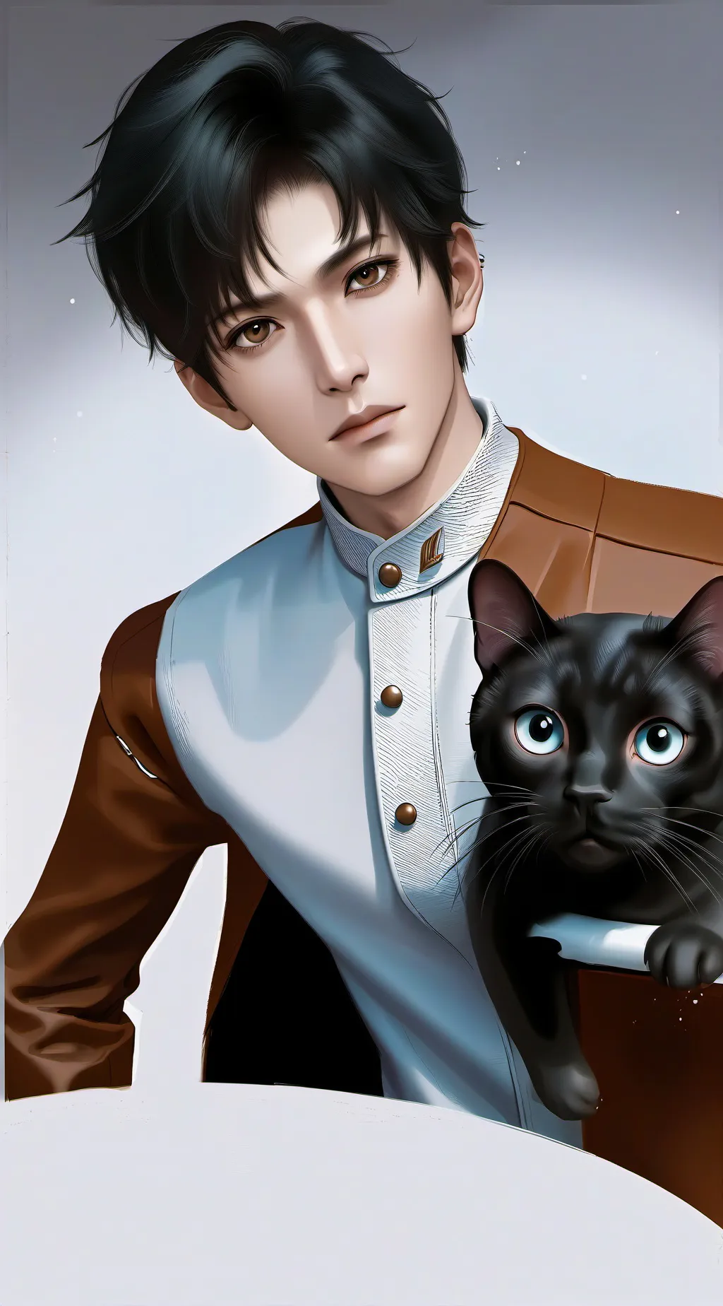 ai character: 🖤 Isaiah🖤￼ background