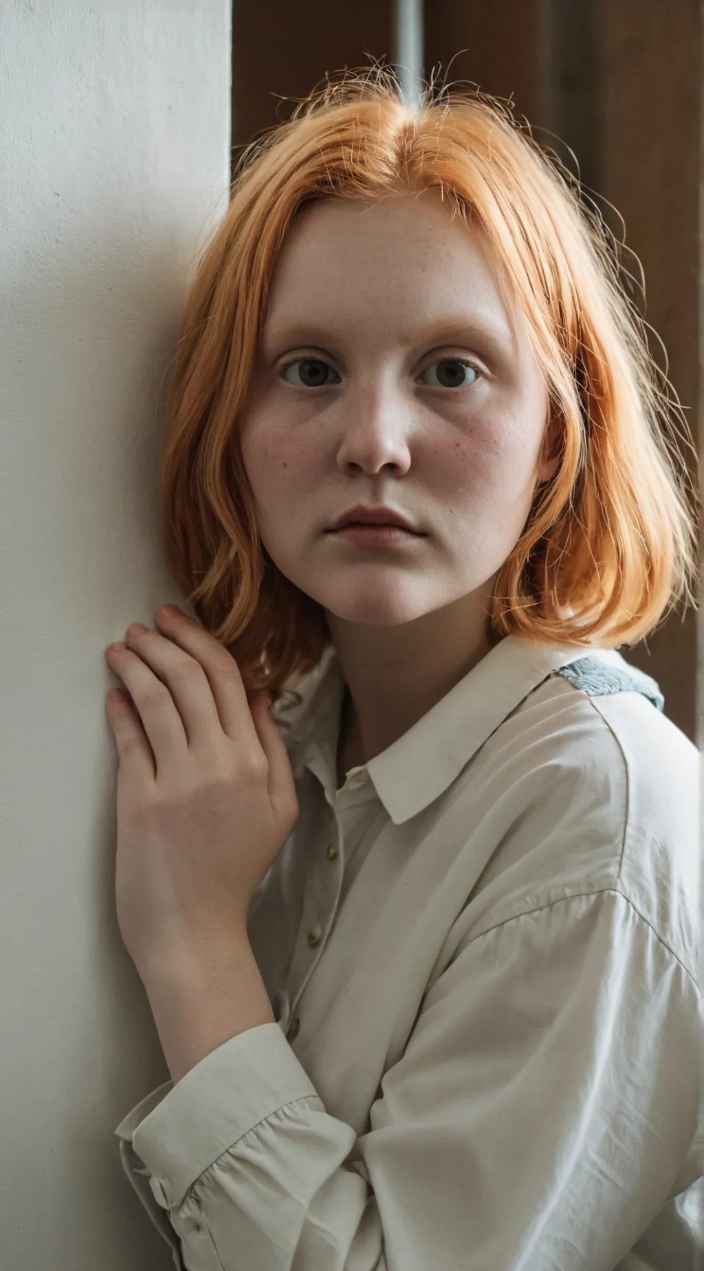 ai character: High school girl background