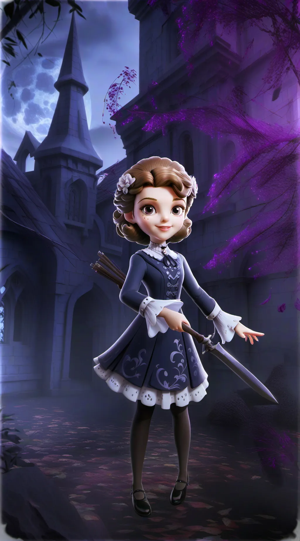 ai character: SKZ PICNIC:D background