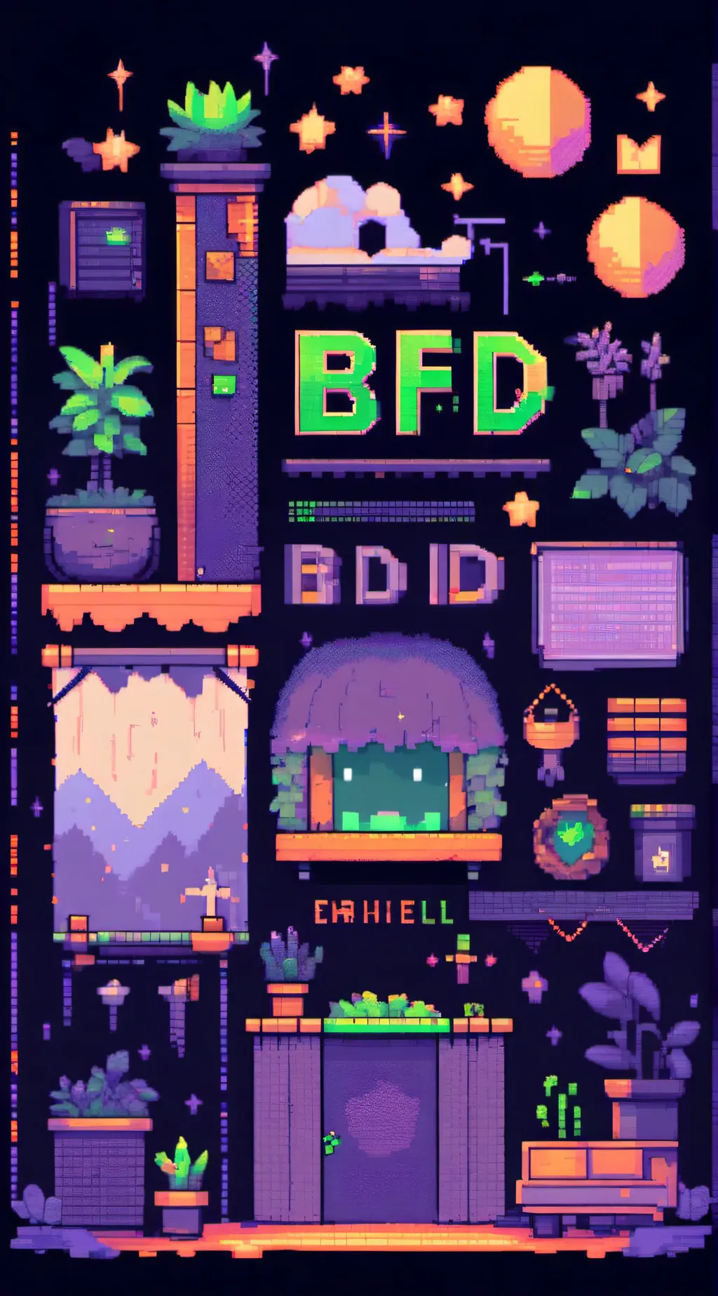 ai character: Karen meets bfdi background