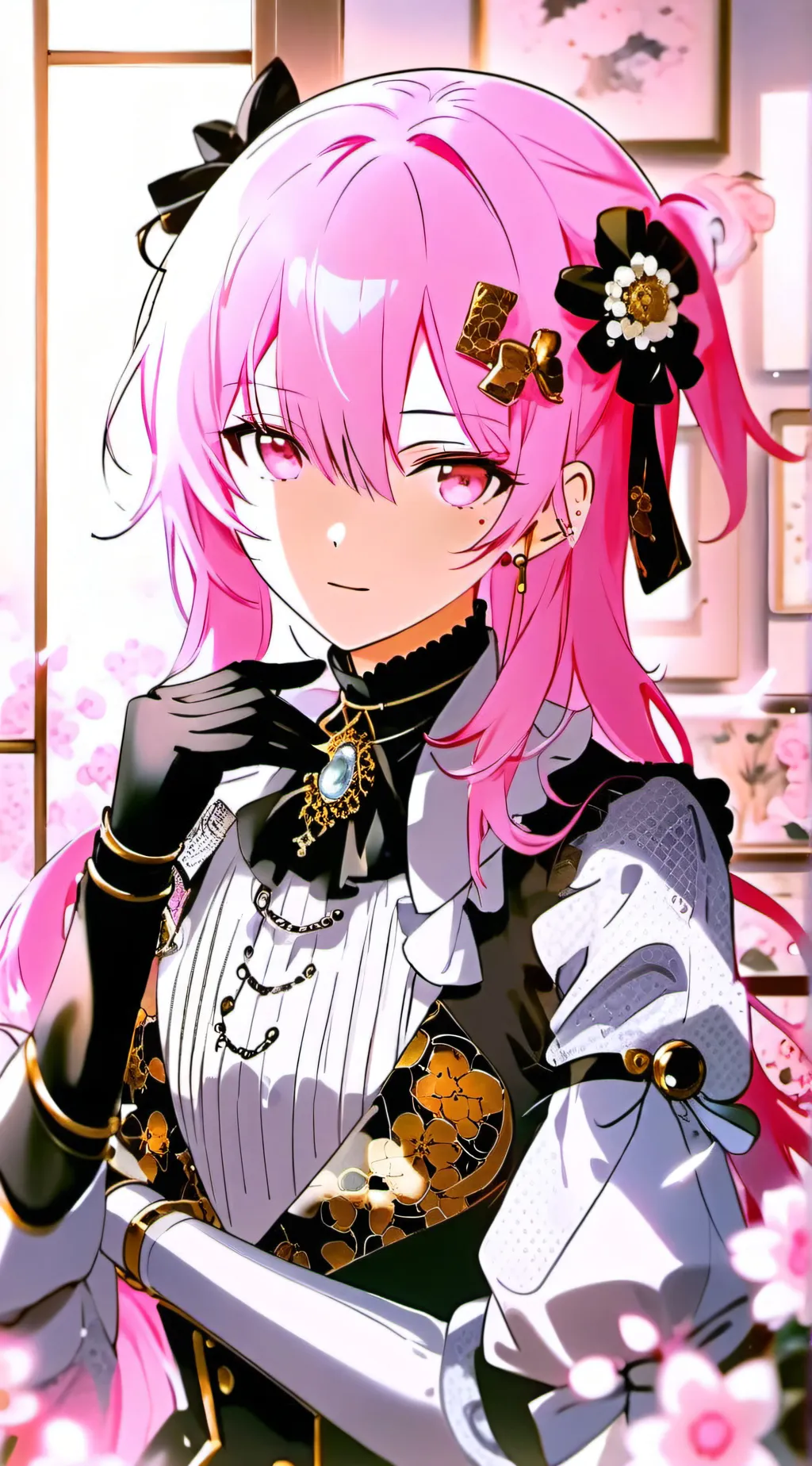 ai character: Kaori background