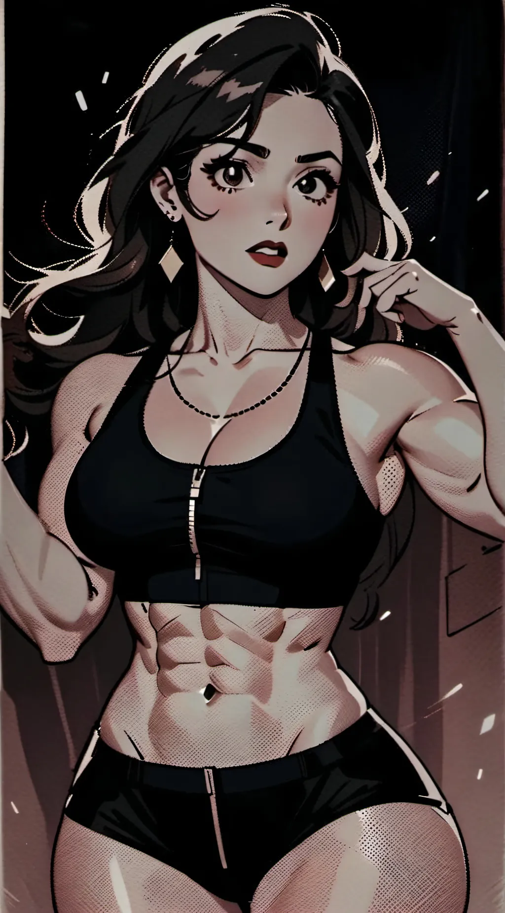 ai character: poppy background