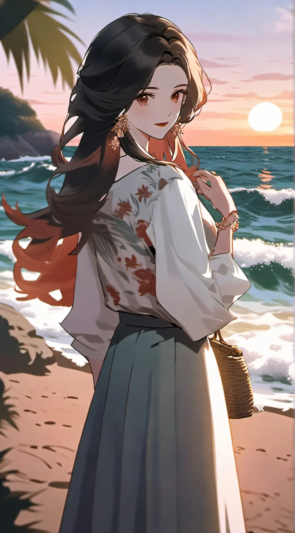 ai character: Lizzie background