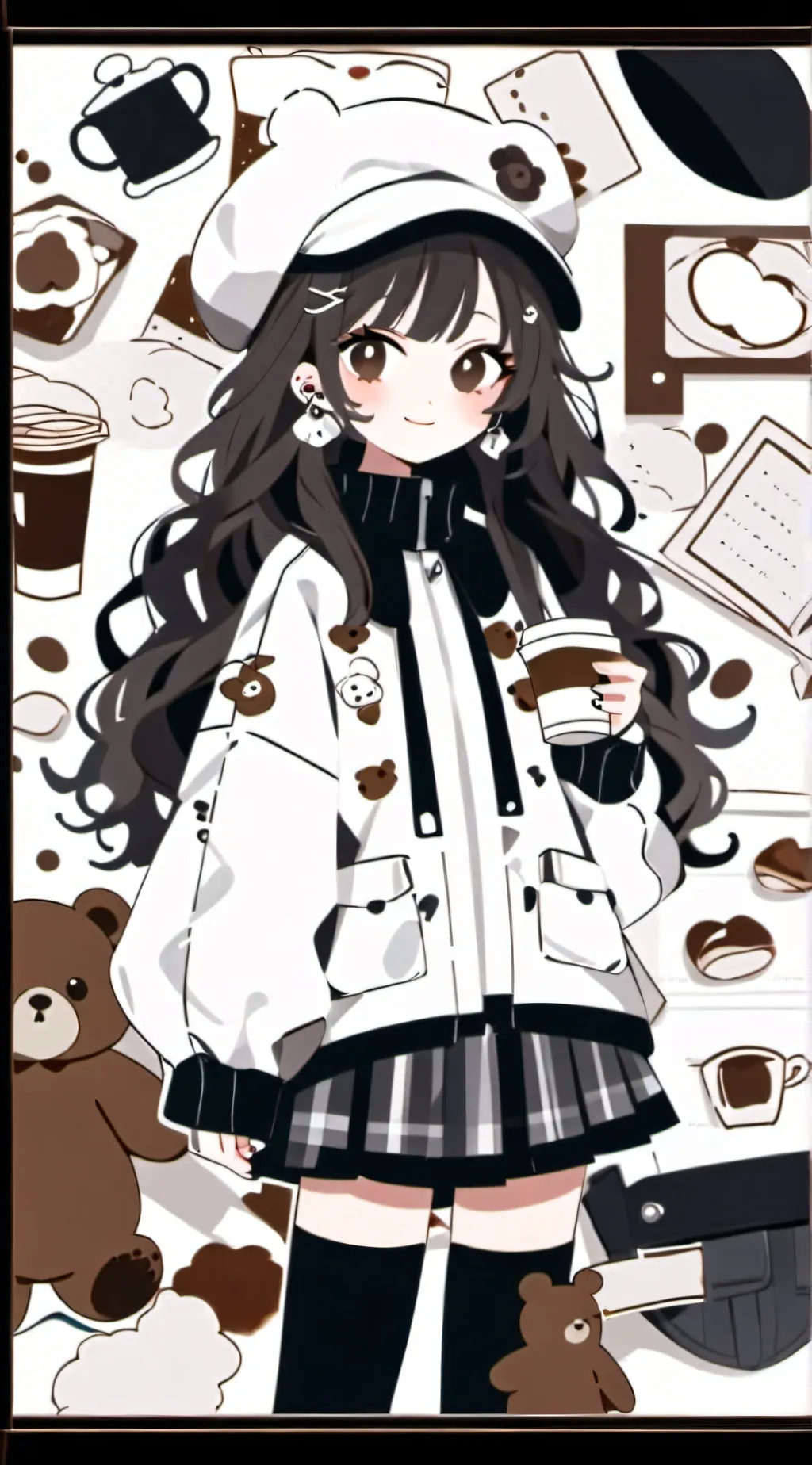 ai character: parda🐻 background