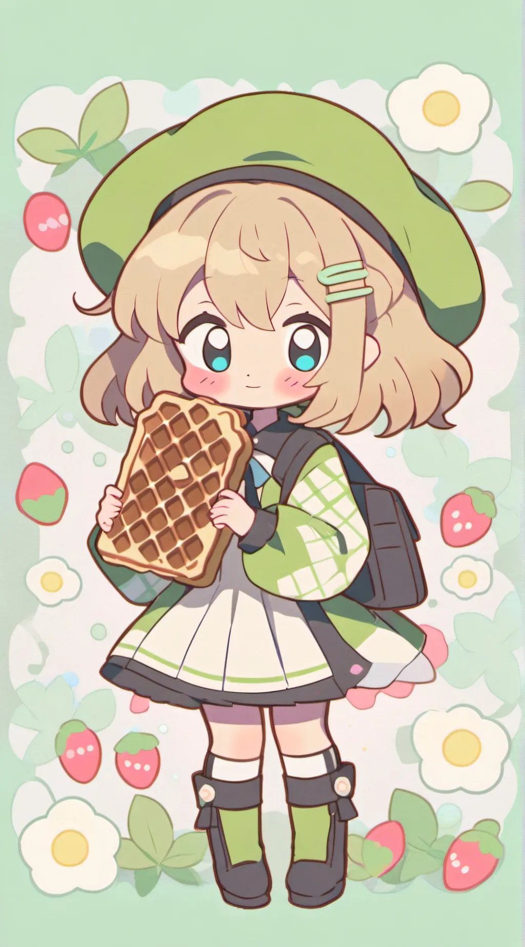 ai character: Waffa background