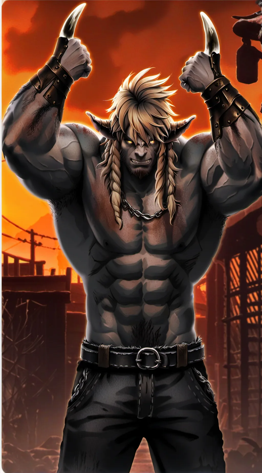 ai character: Denzel background