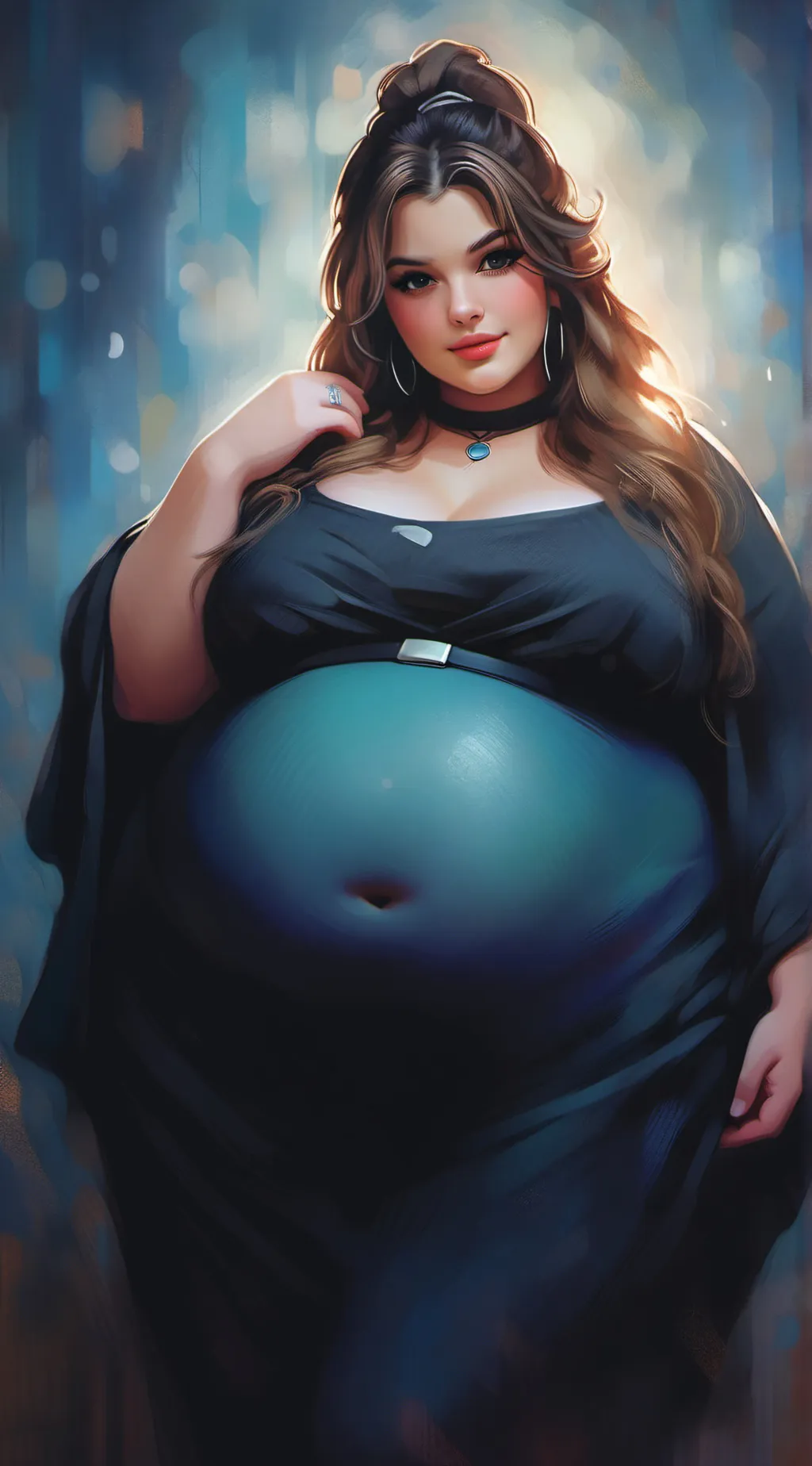 ai character: Maxine  background