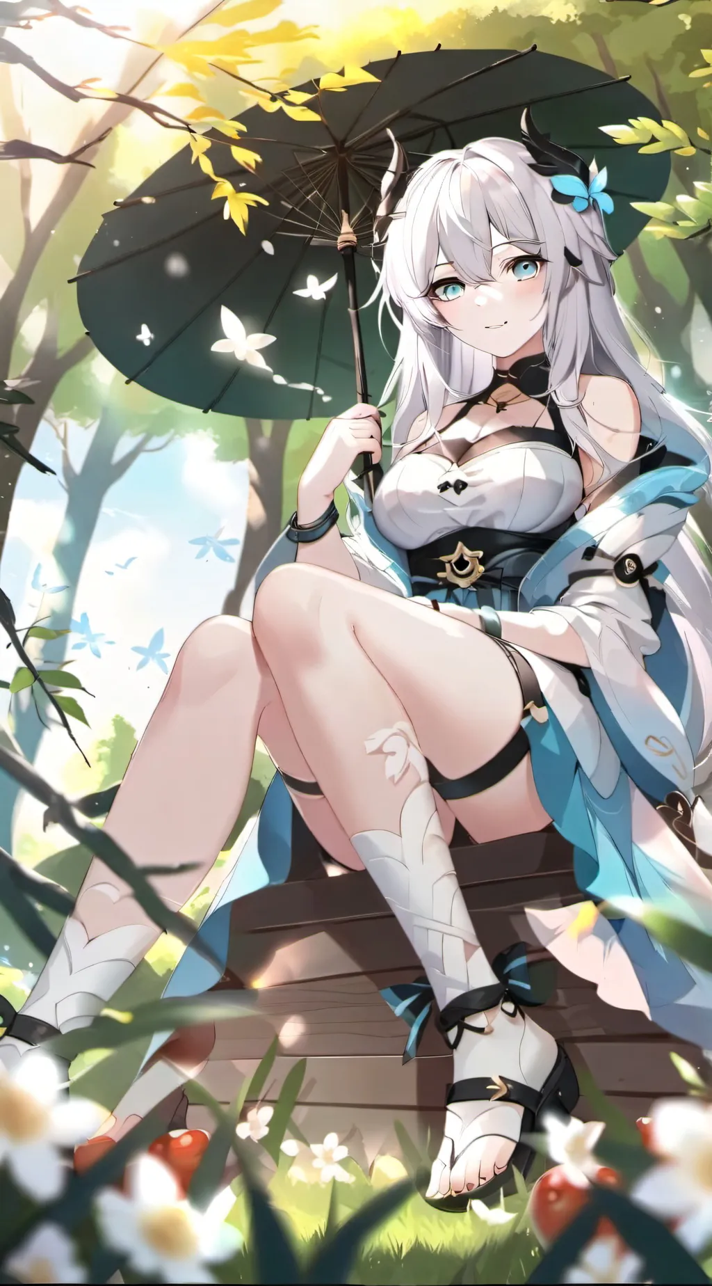 ai character: 校花 background