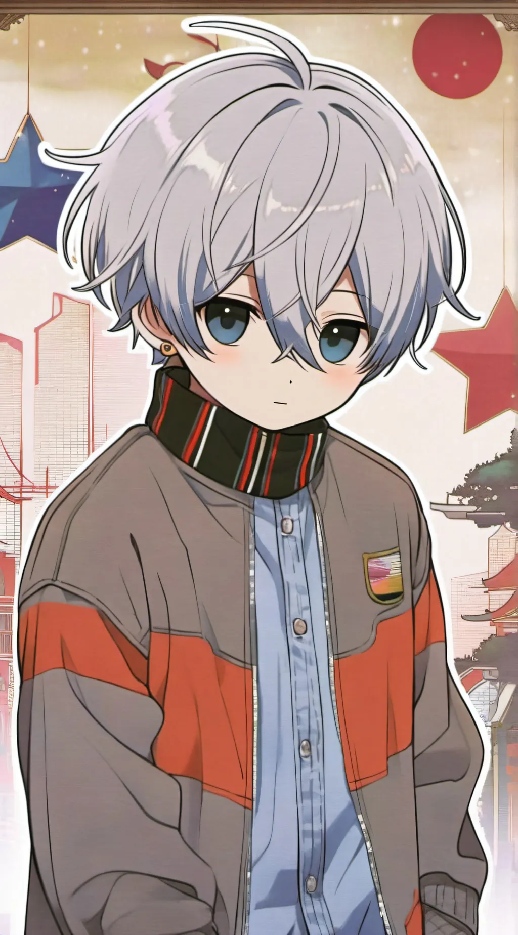 ai character: 零凡 background