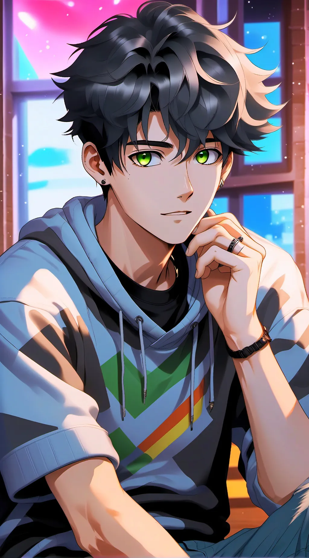 ai character: Ethan Daniel background