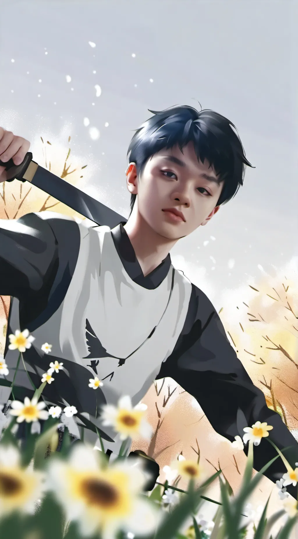 ai character: kian background