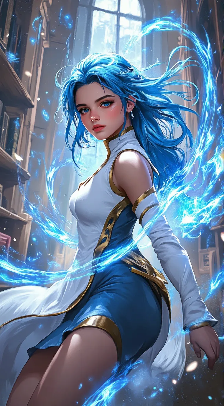 ai character: Voltina background