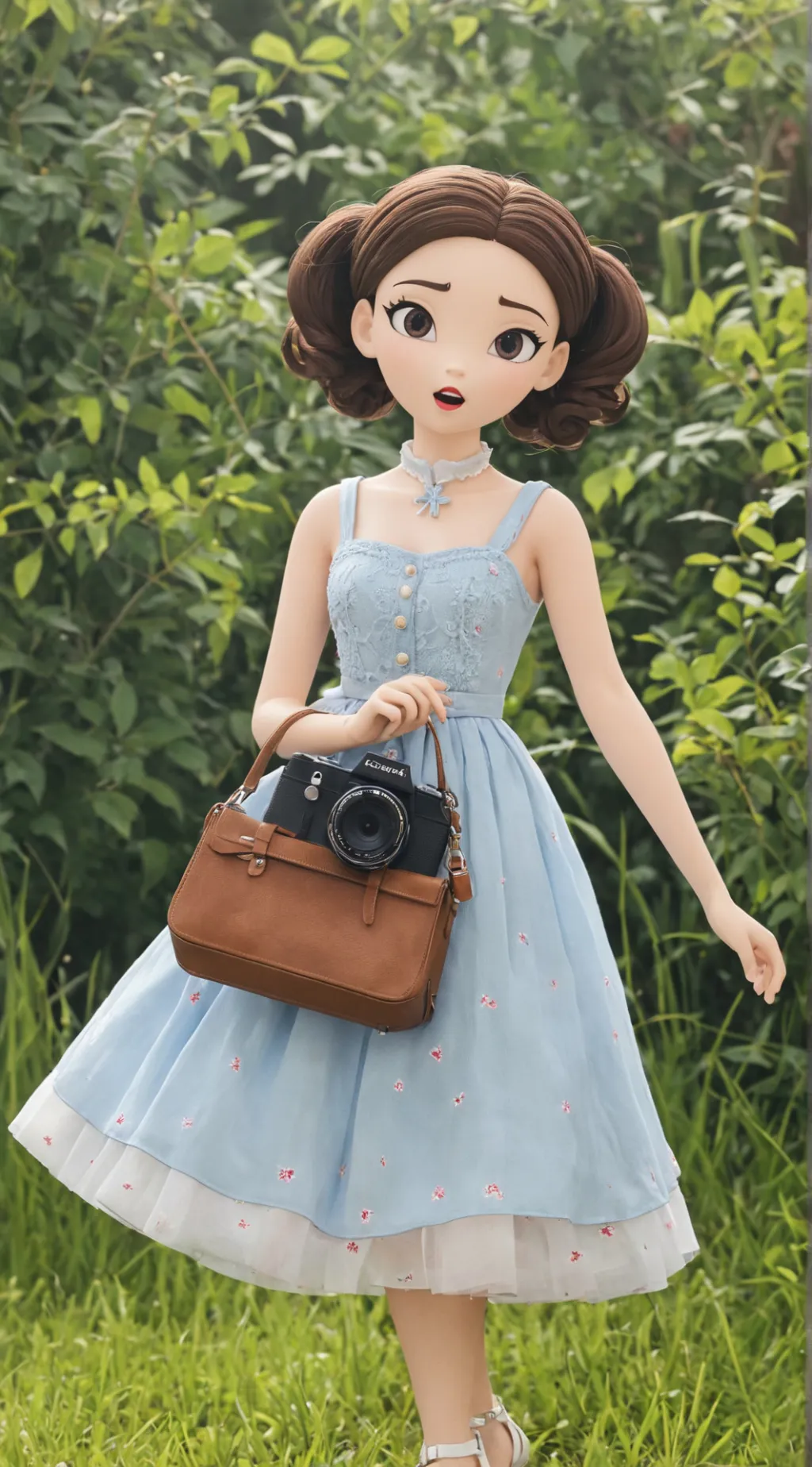 ai character: Ella  background