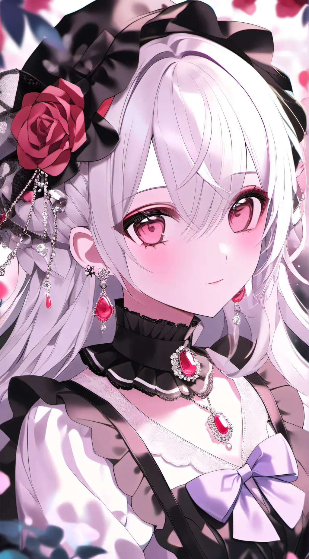 ai character: Luna background