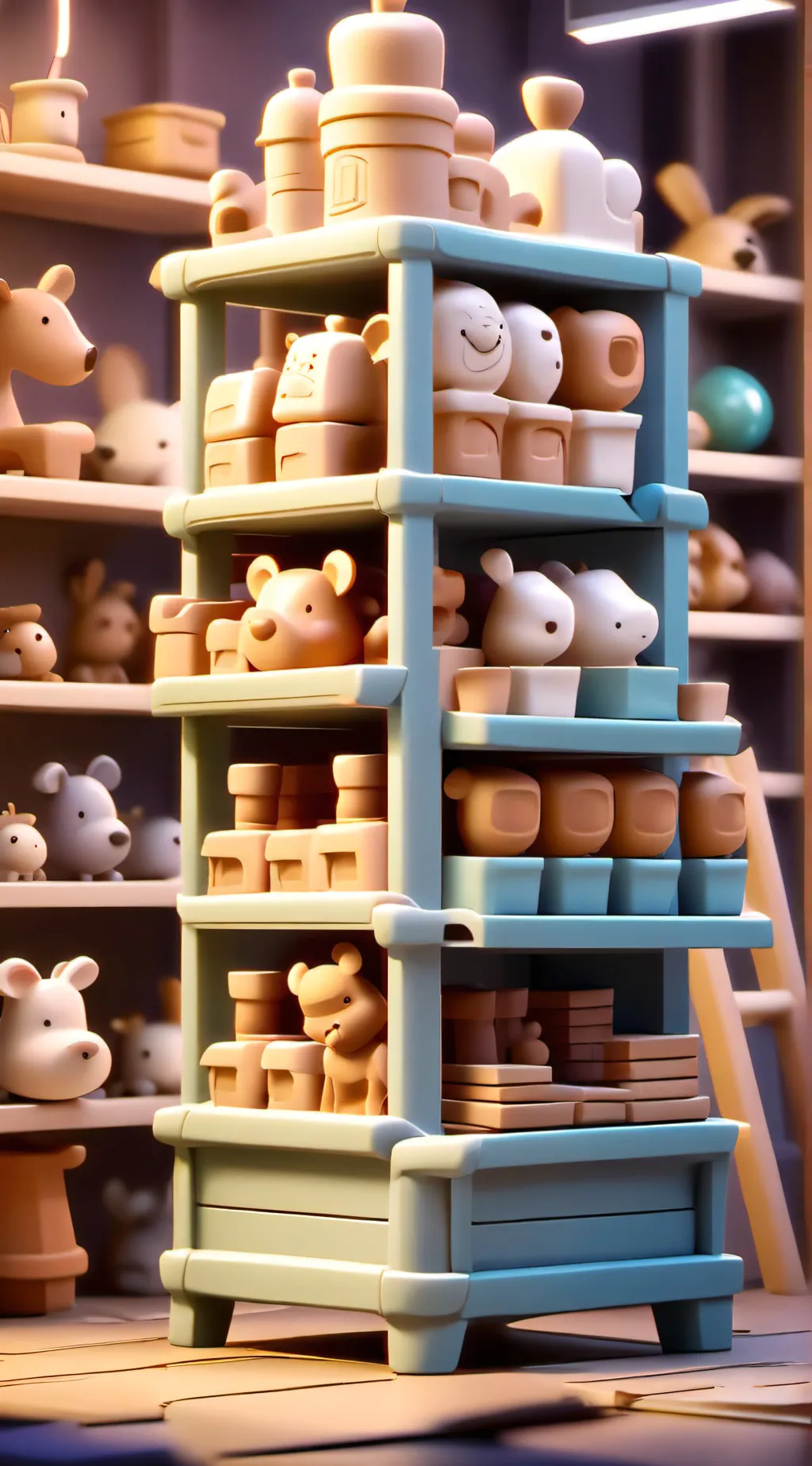 ai character: Poppy playtime⬅️ background