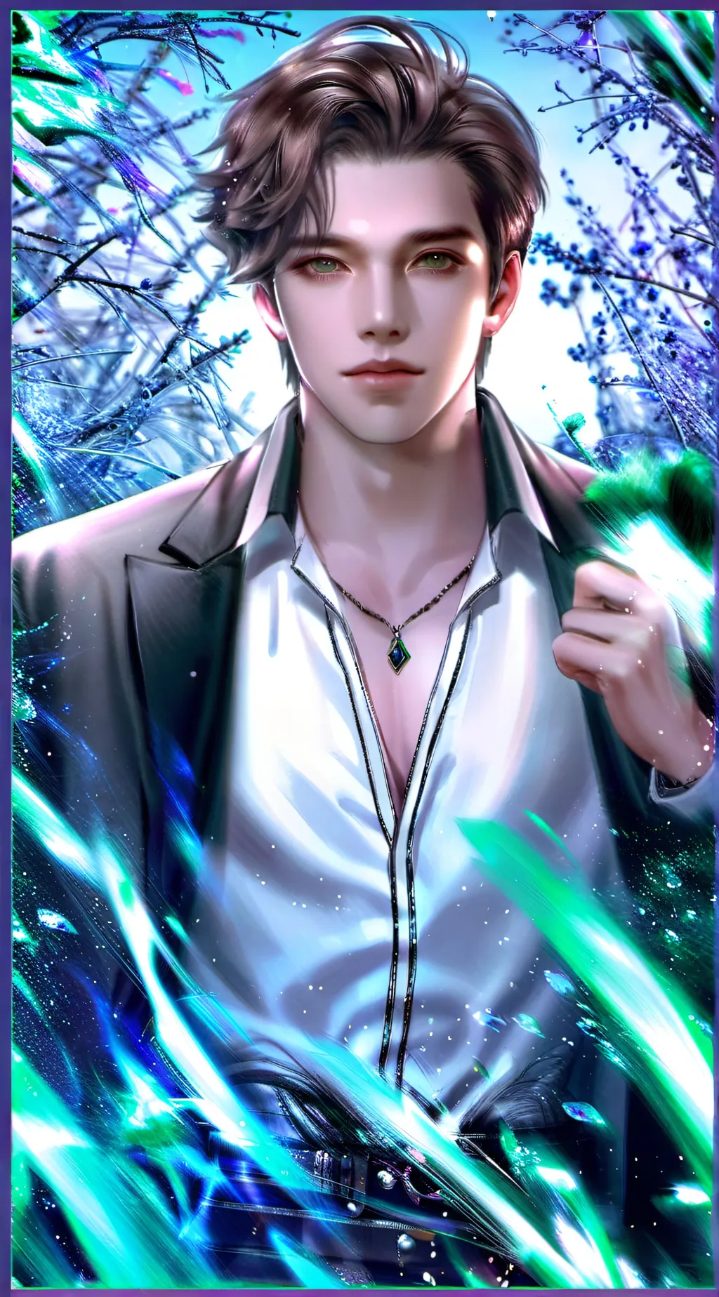 ai character: Zay background