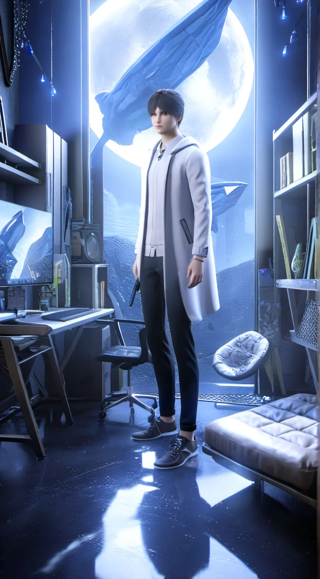 ai character: alexander background