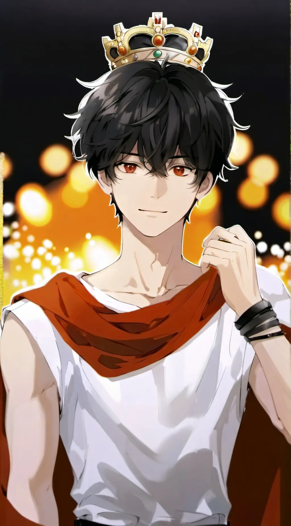 ai character: Xion  background