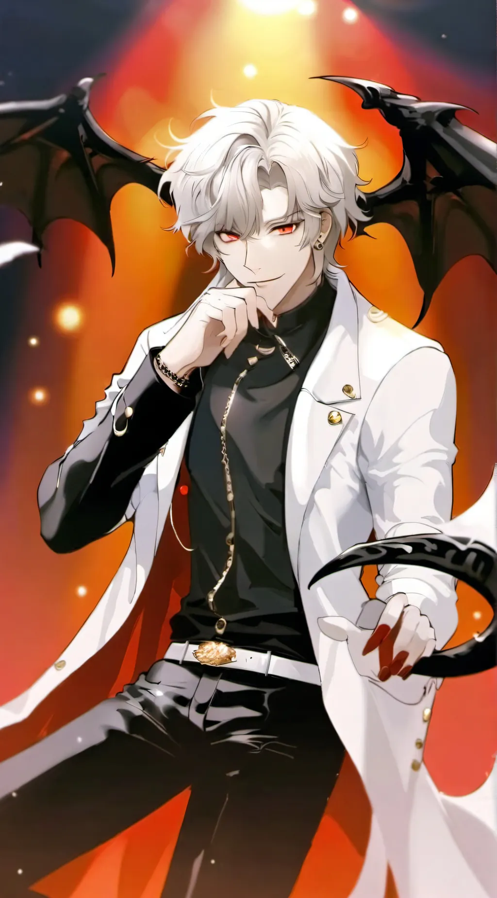 ai character: kibutsuji muzan background