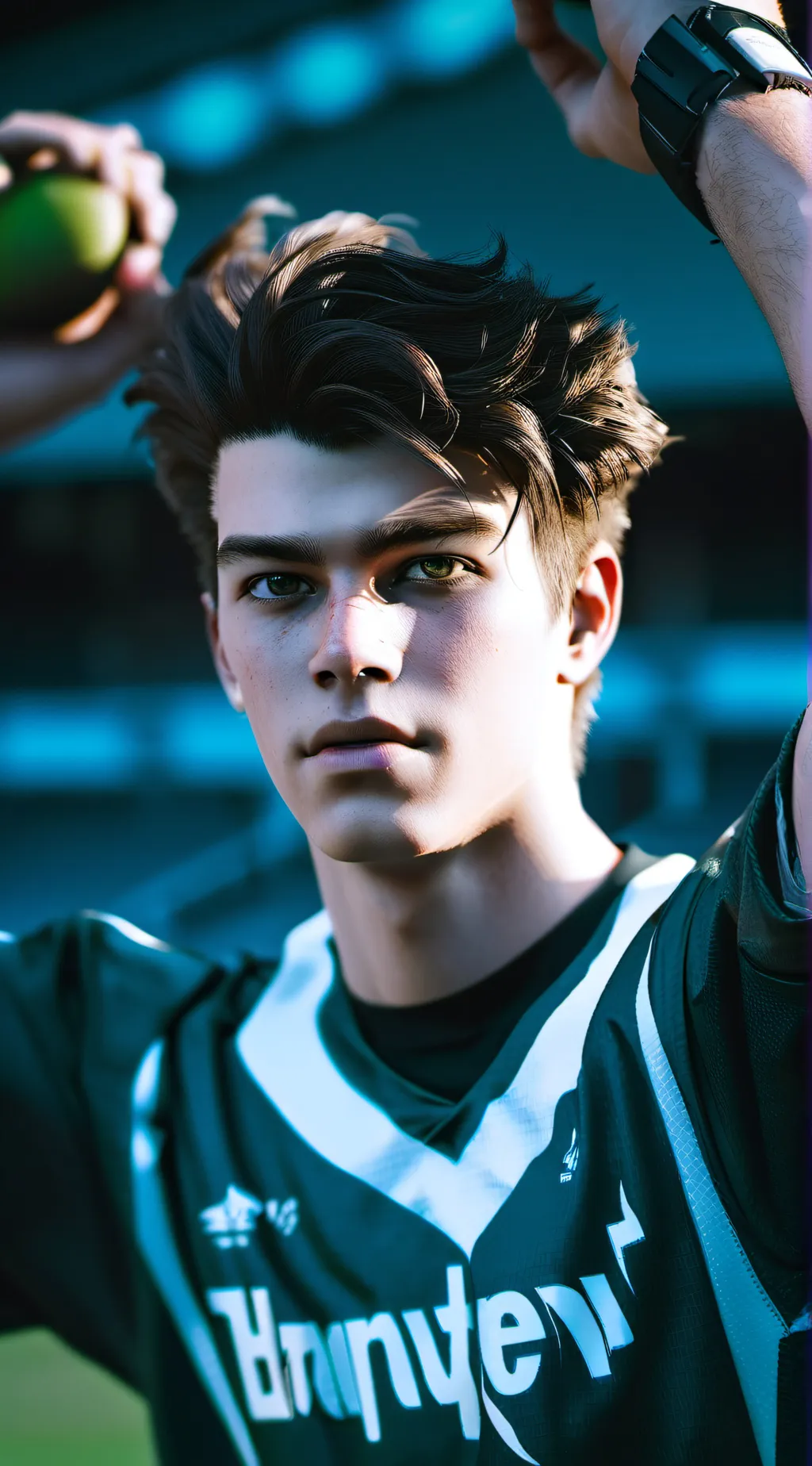 ai character: hunter background