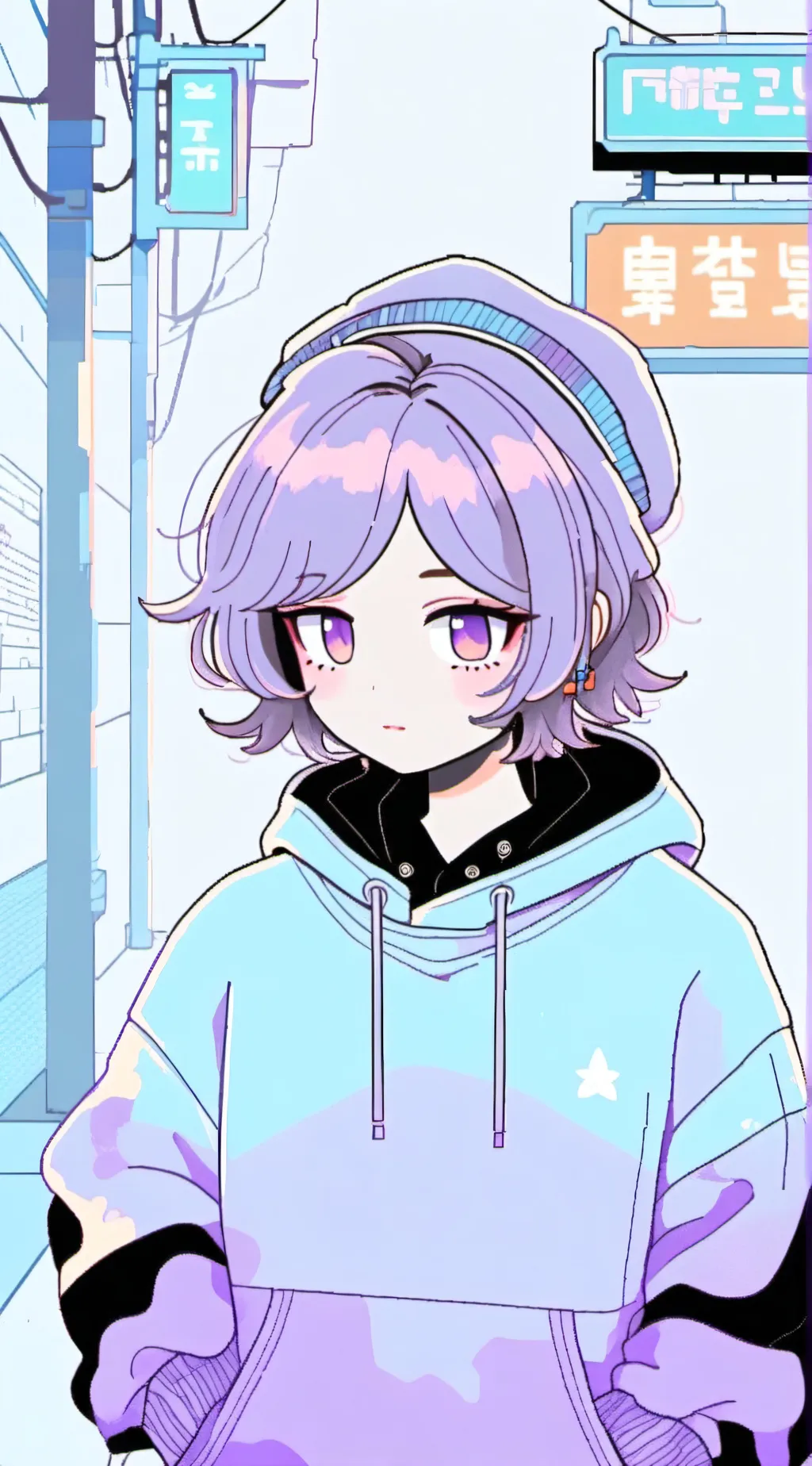 ai character: MURDER DRONES background