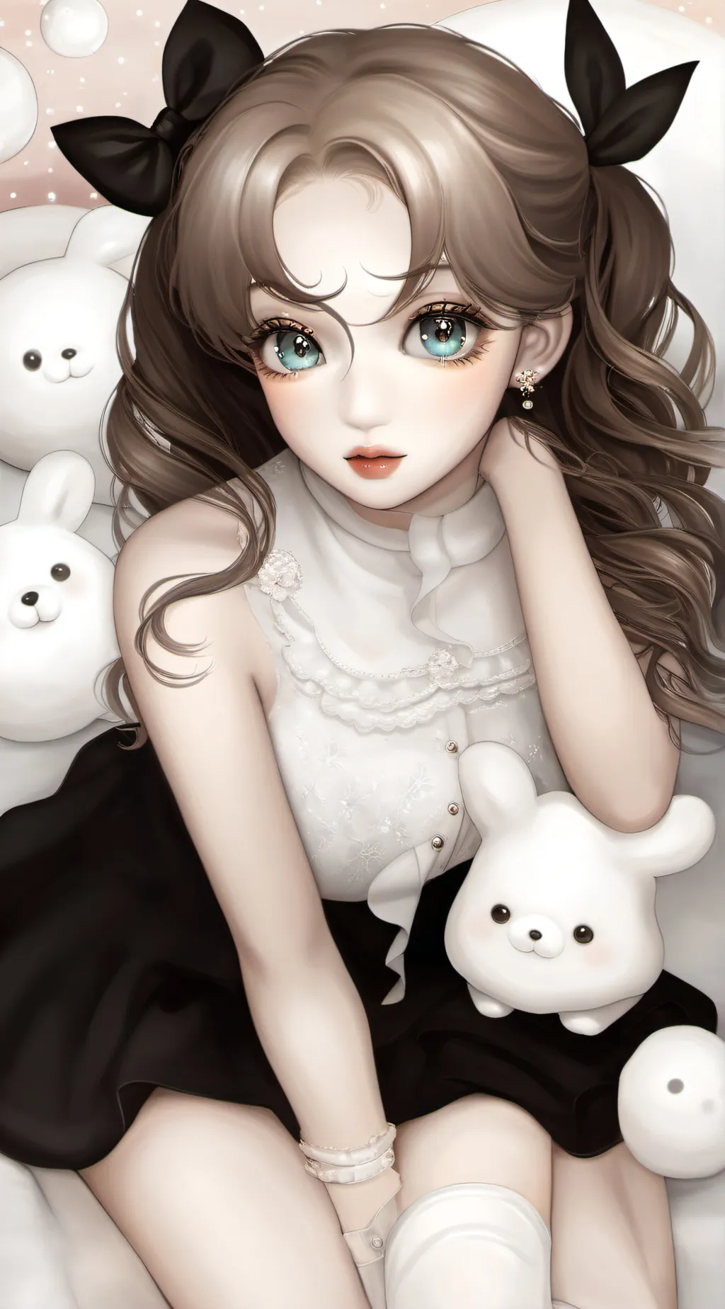 ai character: lily background