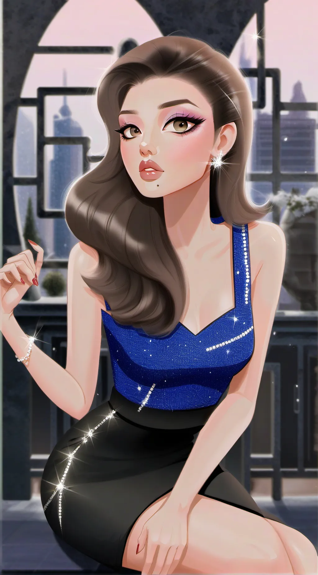 ai character: Layla background