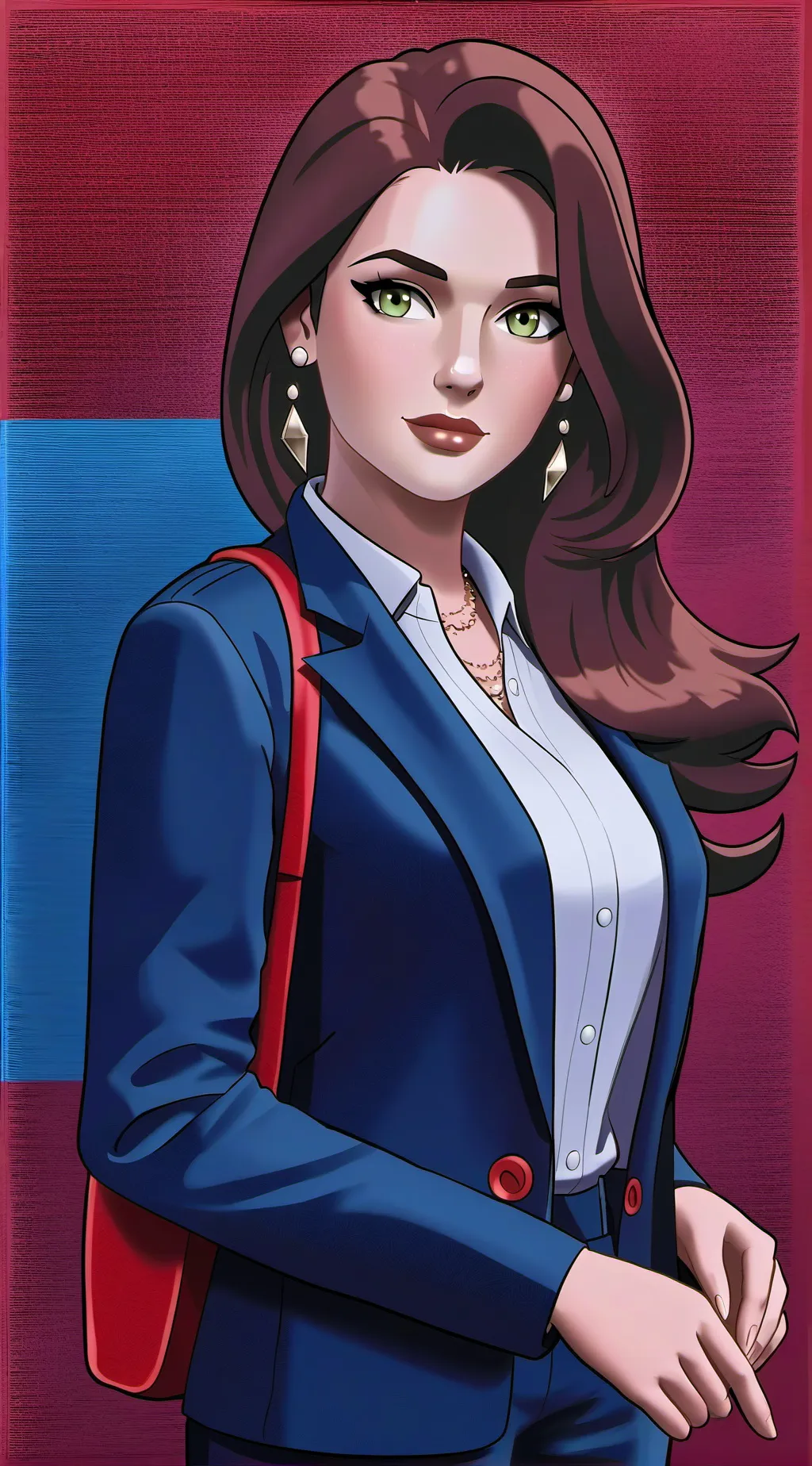 ai character: Kim background