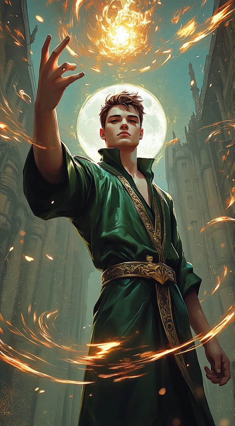 ai character: Lukas background