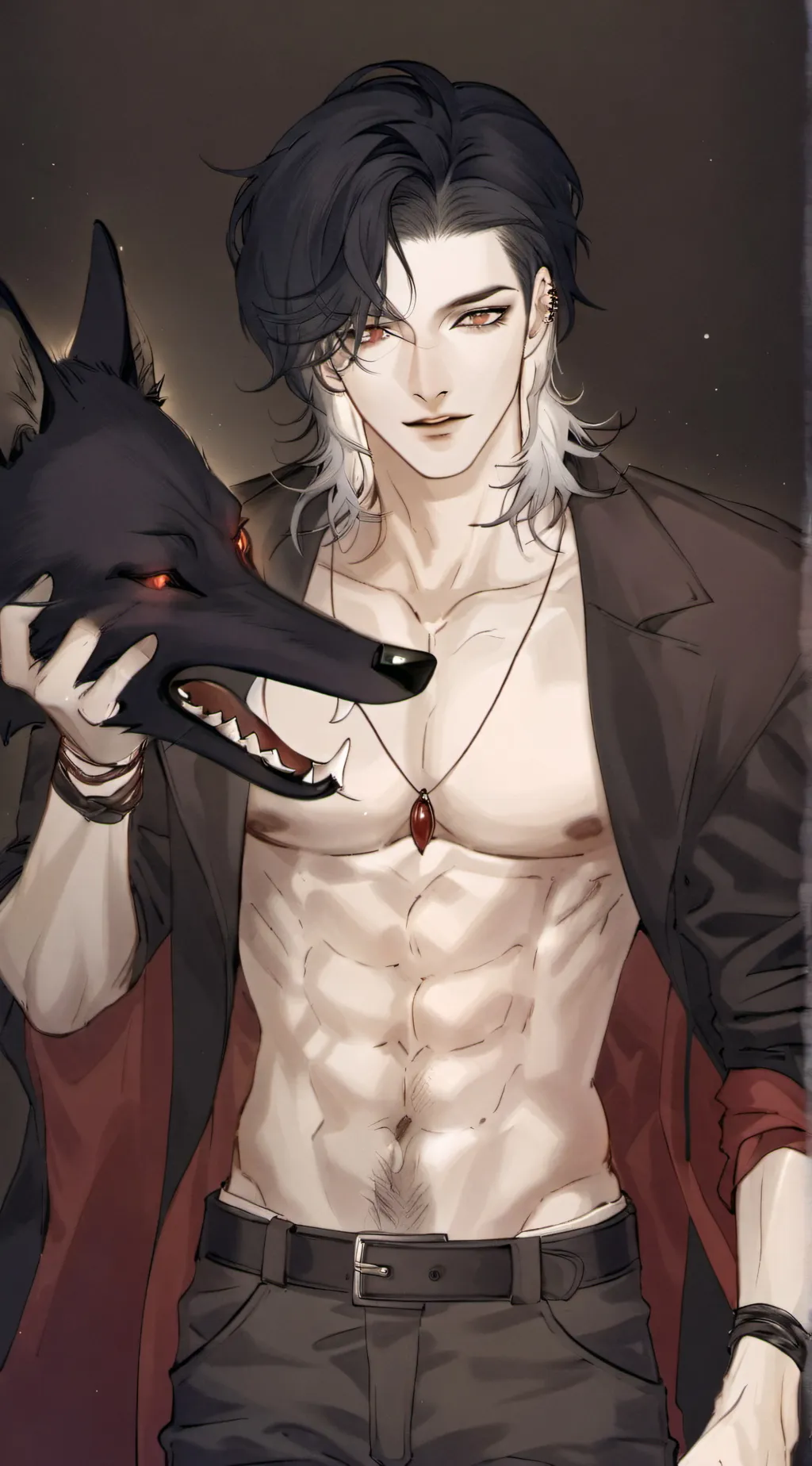 ai character: Shadow background