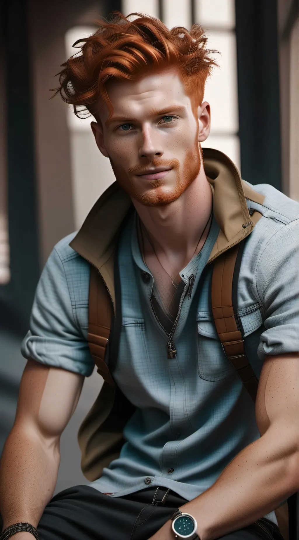 ai character: Zachary Whistle background