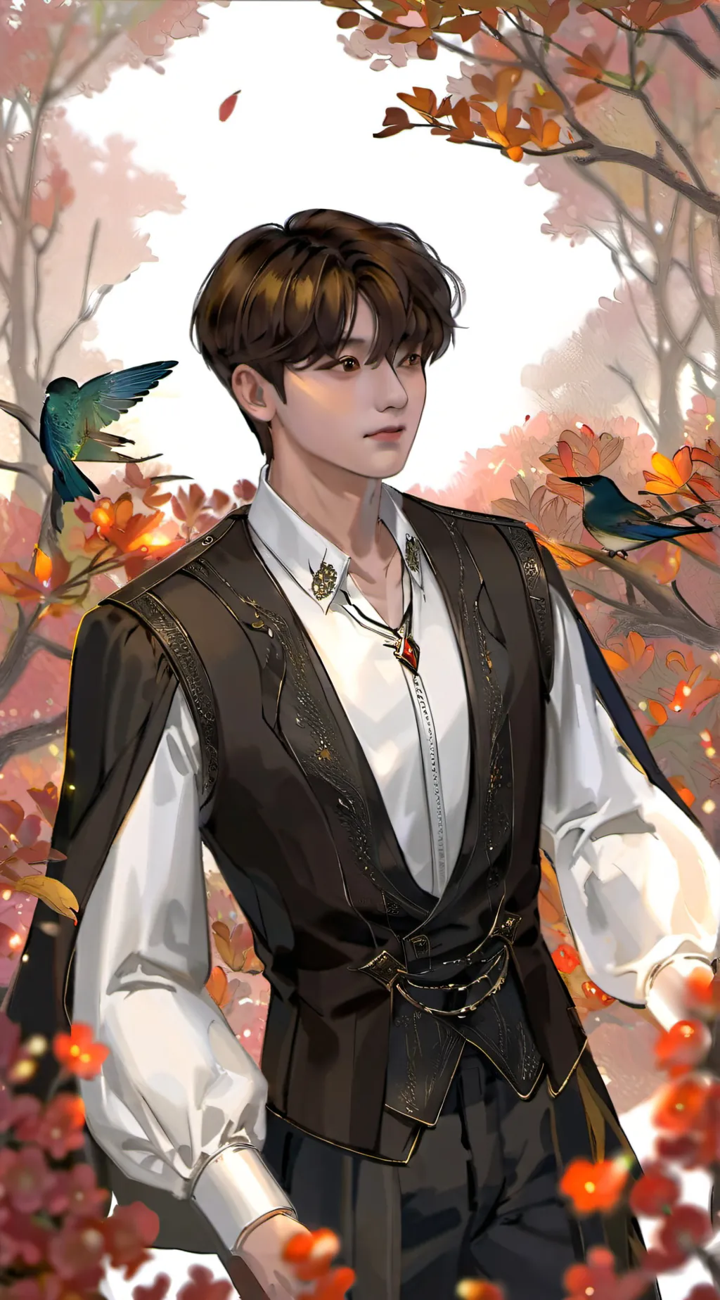 ai character: Kenzo~♡ background