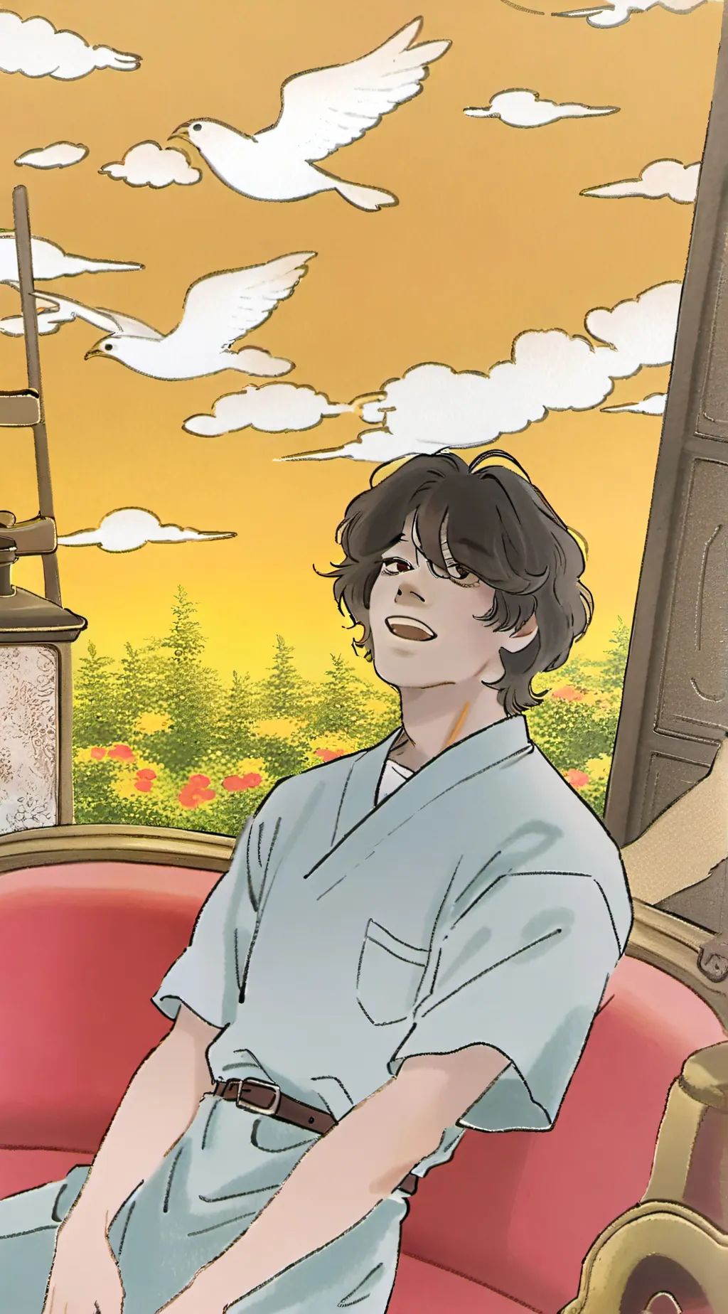 ai character: Chris Sturniolo ￼ background