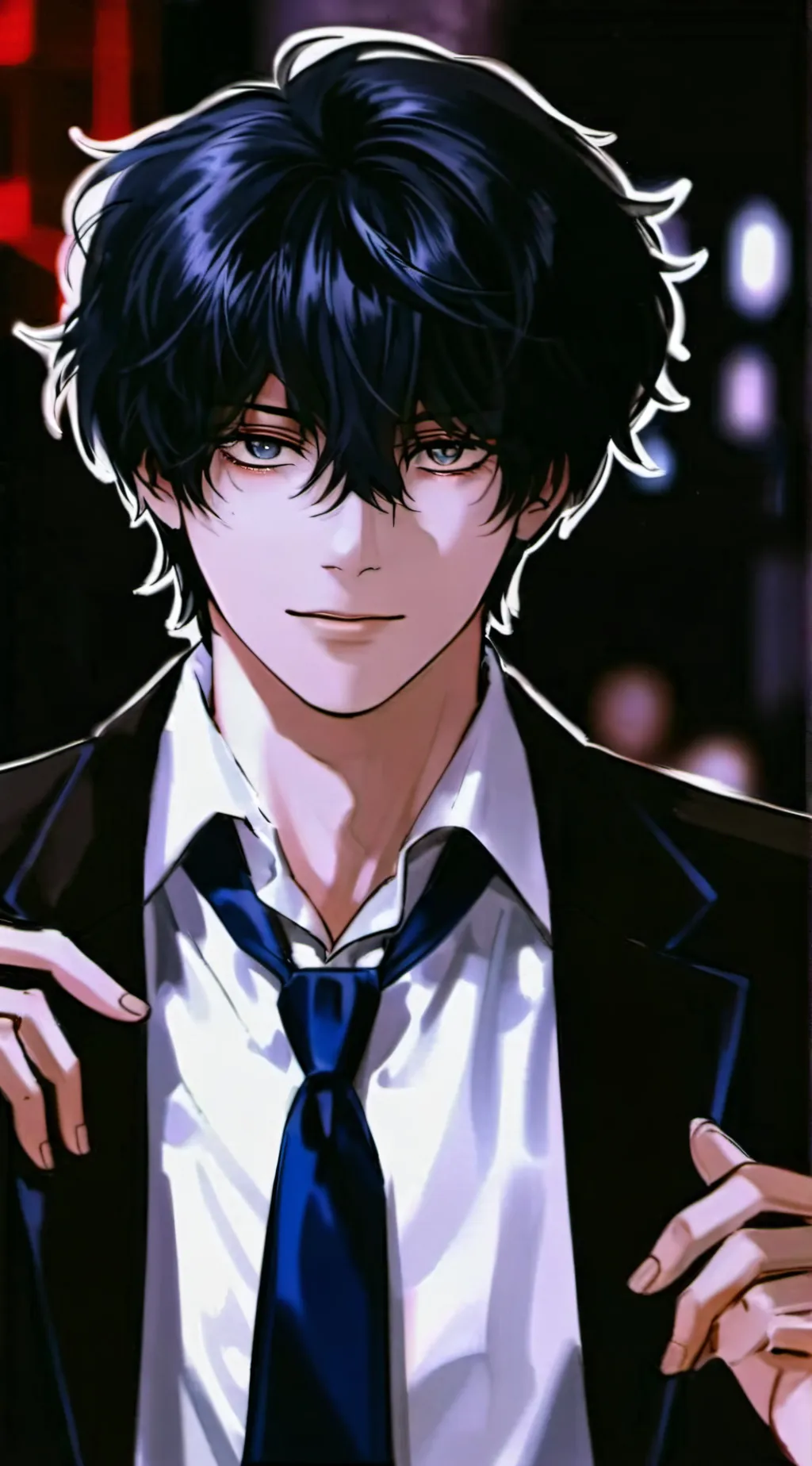 ai character: Mike background