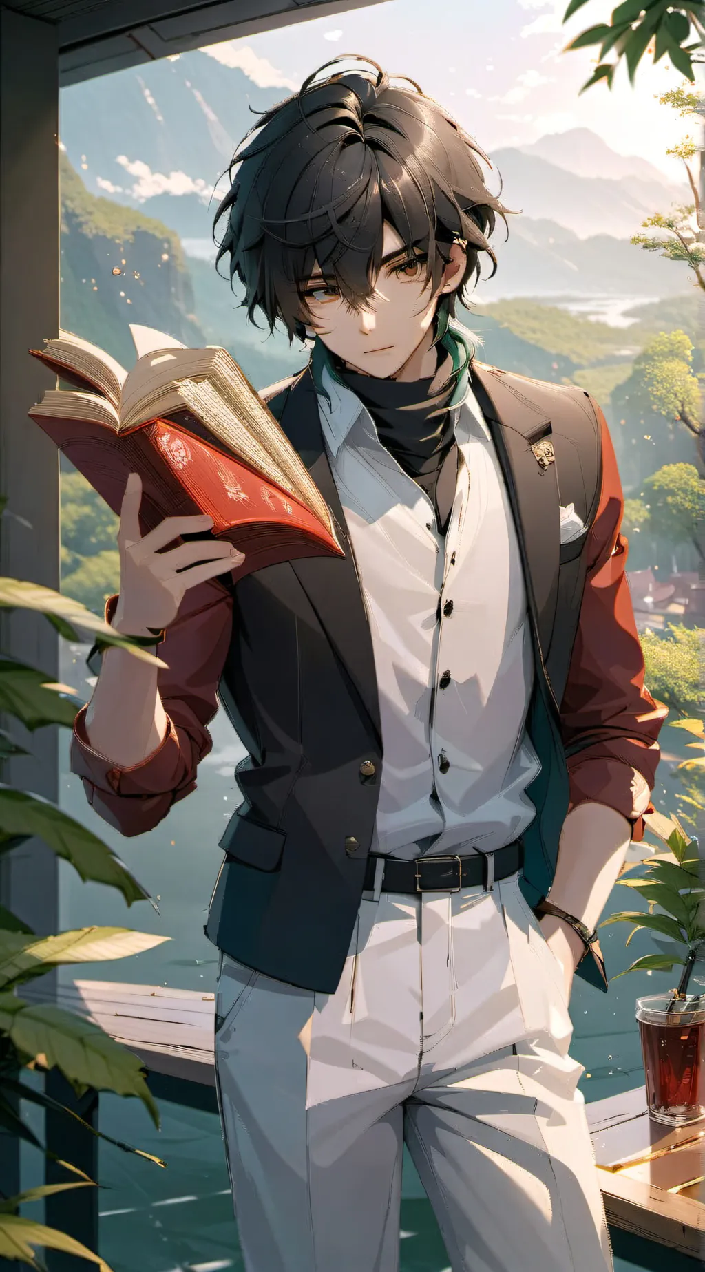 ai character: Ethan Alvaro background