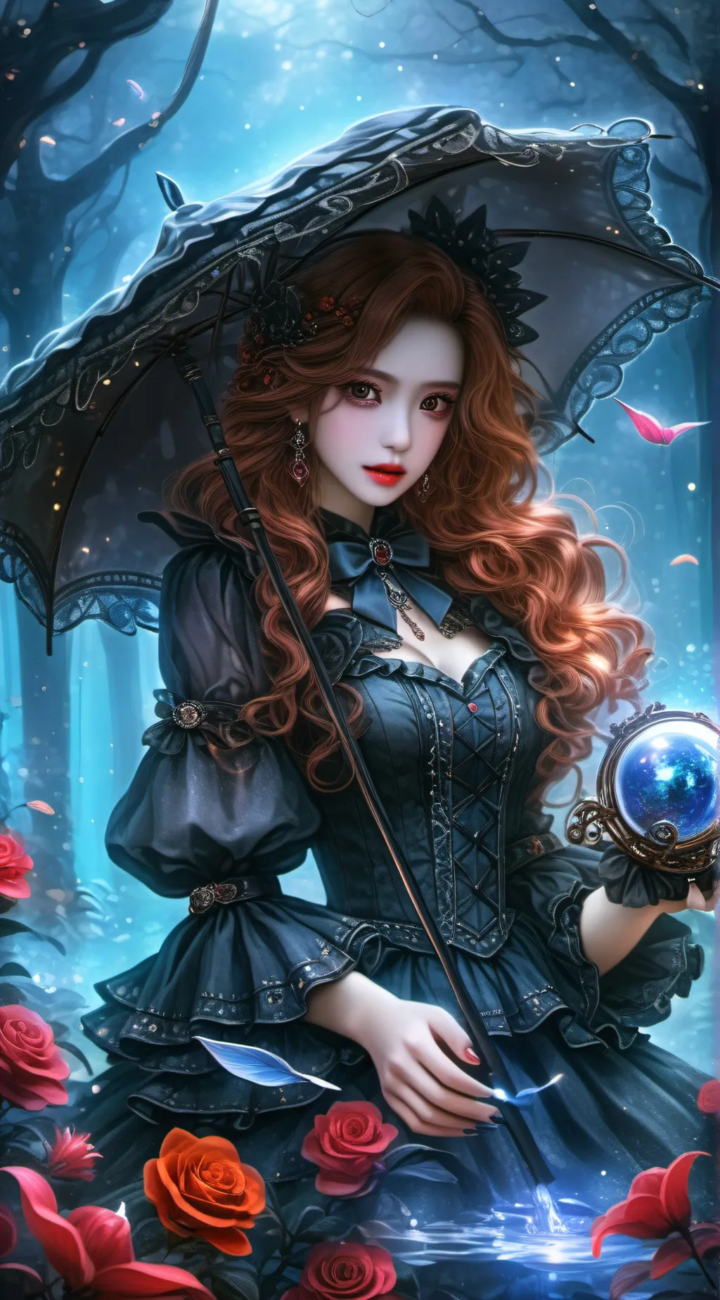 ai character: ivory  background