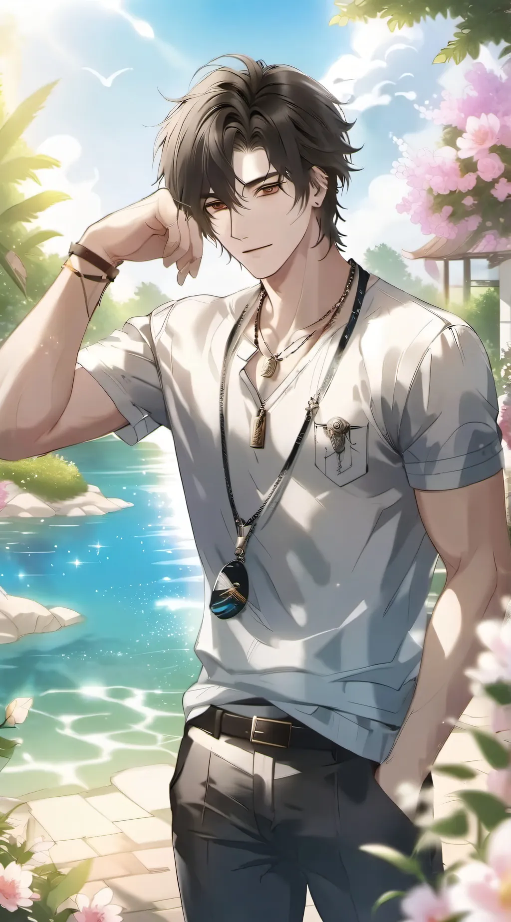 ai character: jose Gabriel 😼👍 background