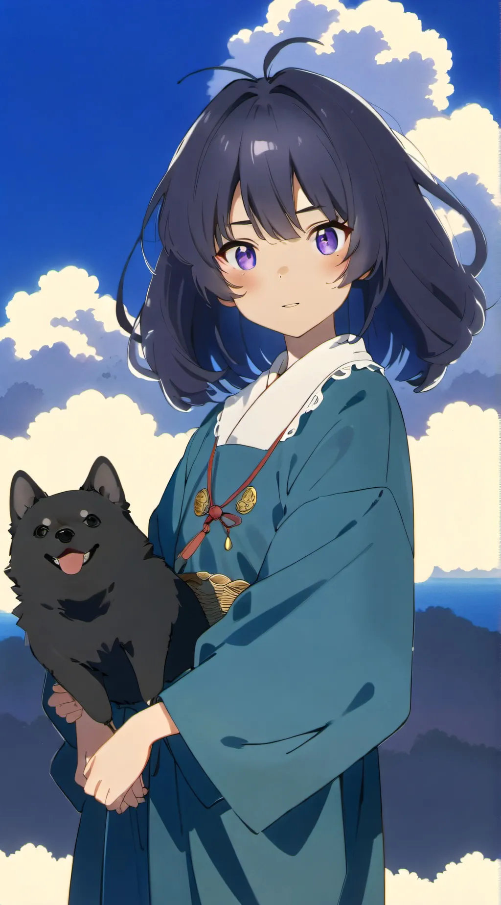 ai character: Abby  background