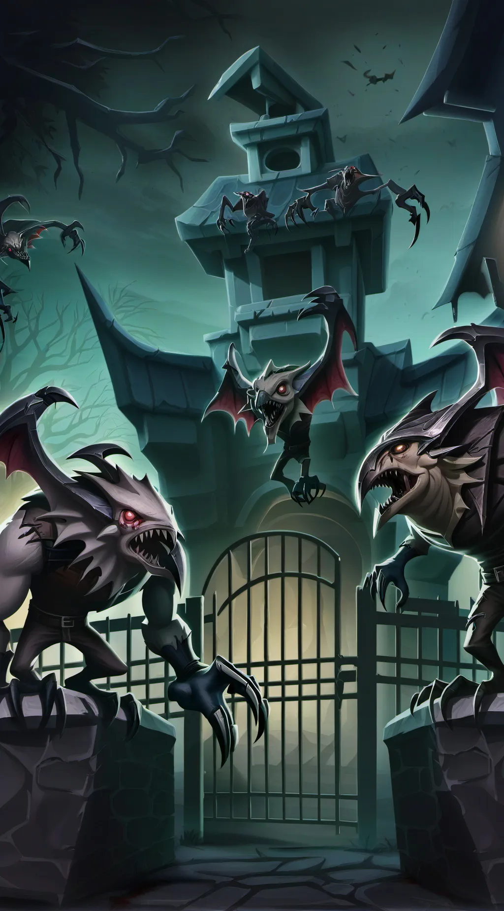 ai character: Fpe x Zoochosis background